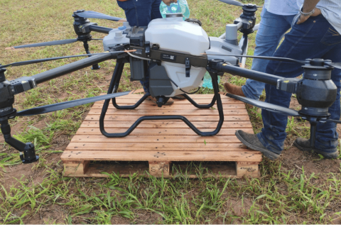 Drones no Controle Biológico